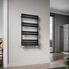 ELEGANT 1000 x 600 mm Central Heating Towel Radiator Flat Panel Black