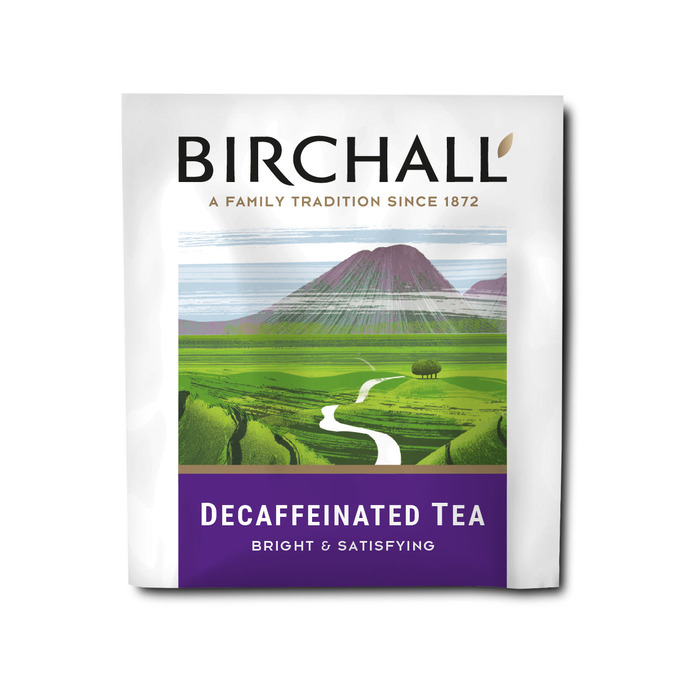 Birchall Decaffeinated Tea - 250 Enveloped Plant-Based Tea Bags RA