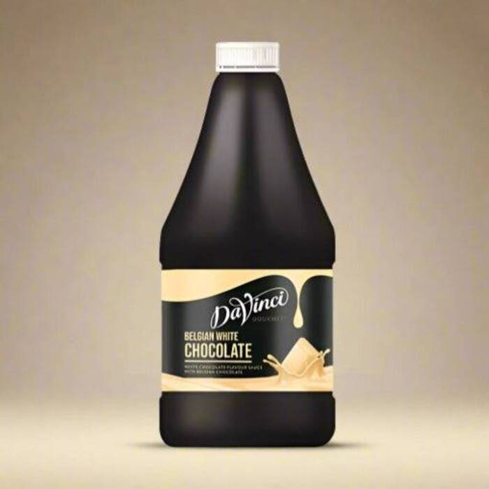 DaVinci - Belgian White Chocolate Sauce - 2. 5L - Vegetarian
