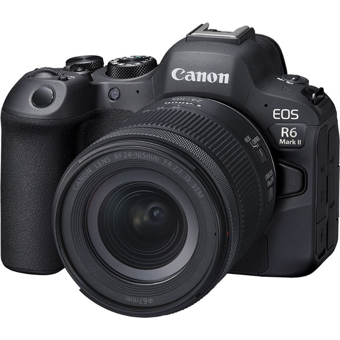 Canon EOS R6 Mark II Mirrorless Camera with RF 24-105mm f/4-7. 1 IS STM Lens