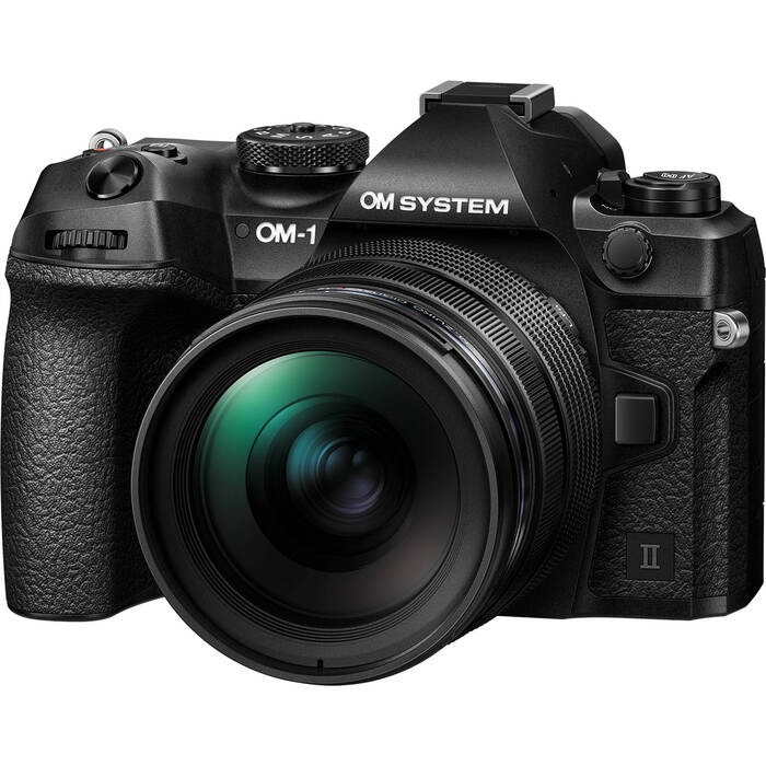 OM SYSTEM OM-1 Mark II Mirrorless Camera with Digital ED 12-40mm f/2. 8 PRO II Lens