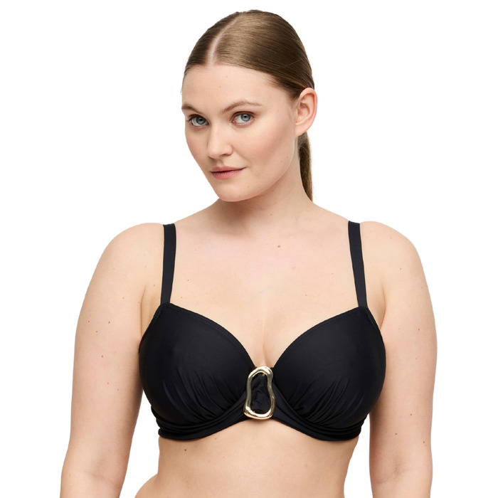 Prima Donna Uvita Full Cup Bikini Top - Black - 34E