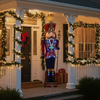 7. 5ft Traditional Christmas Giant Nutcracker Soldier with LED Lights