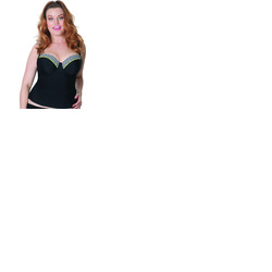 Curvy Kate Hypnotic Balcony Tankini Top
