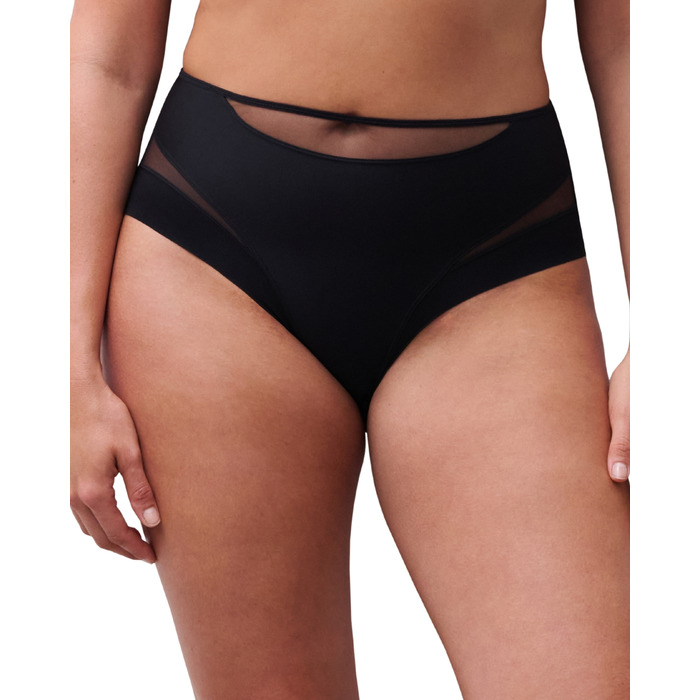 Chantelle Halo High-Waisted Full Brief - Black - 2XL - 18
