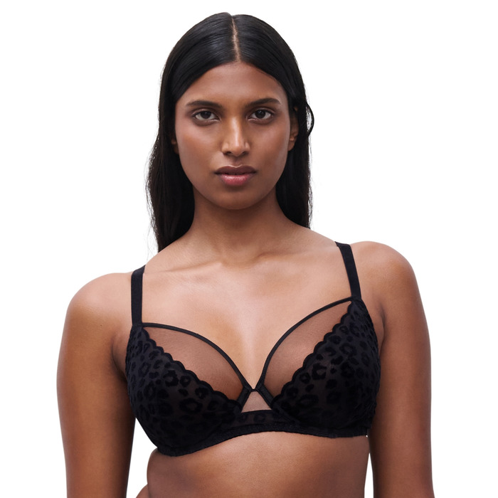 Chantelle Girls Covering Underwired Bra - Black - 30DD