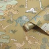 Dino Zoo Wallpaper Ochre Holden 14011