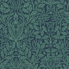 William Morris At Home Acorn Wallpaper Heritage Blue 140489
