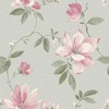 Adeline Floral Wallpaper Pink / Soft Green Grandeco VXB-006-10-1