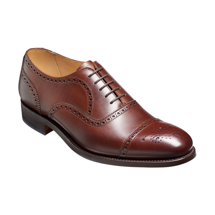 Mirfield - Dark Walnut Calf, 10 / F / 7mm Dainite Sole