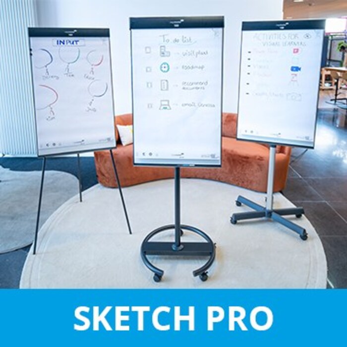 SKETCH Pro Flipchart Easel