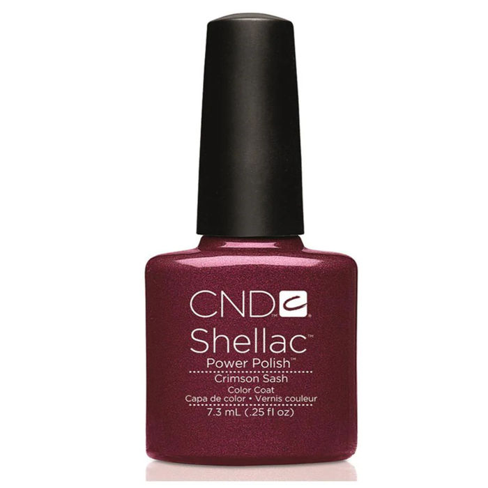 CND Shellac Gel Polish Crimson Sash - 7. 3ml