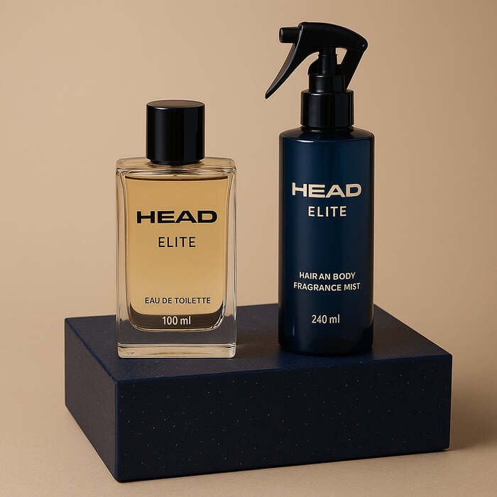 Head Elite Gift Set EDT 100ml + Hair and Body Fragrance Mist 240 ml