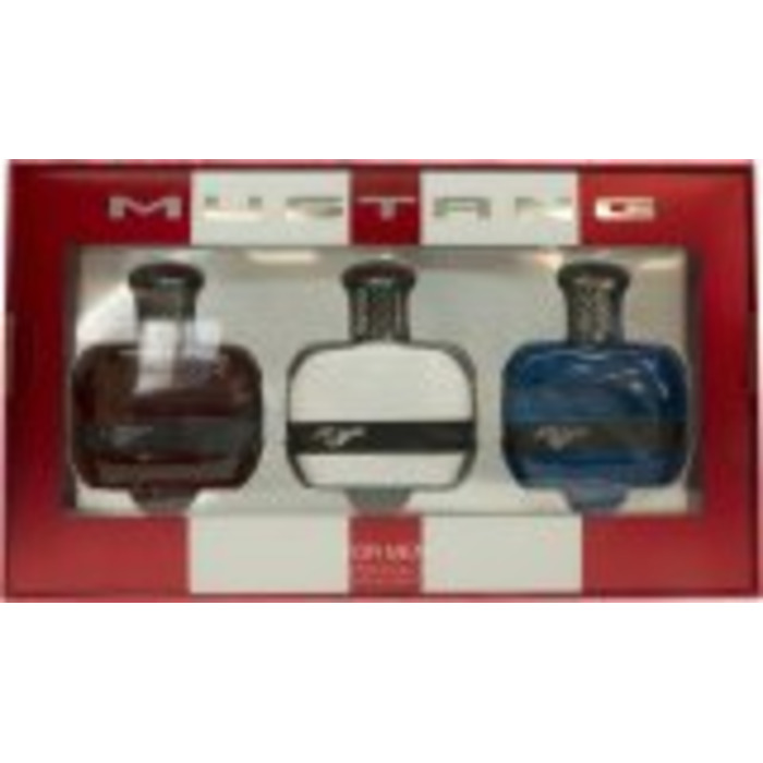 Mustang Gift Set 30ml Red EDT + 30ml White EDT + 30ml Blue EDT