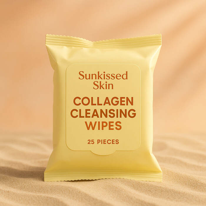 Sunkissed Skin Collagen Cleansing Wipes