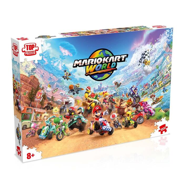 Mario Kart World 1000 Piece Jigsaw Puzzle