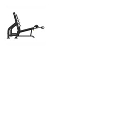 Olympic Decline Weight Bench Black Gym Gear Elite