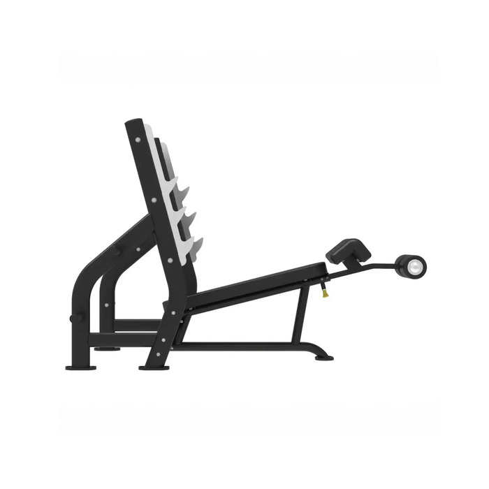 Olympic Decline Weight Bench Black Gym Gear Elite
