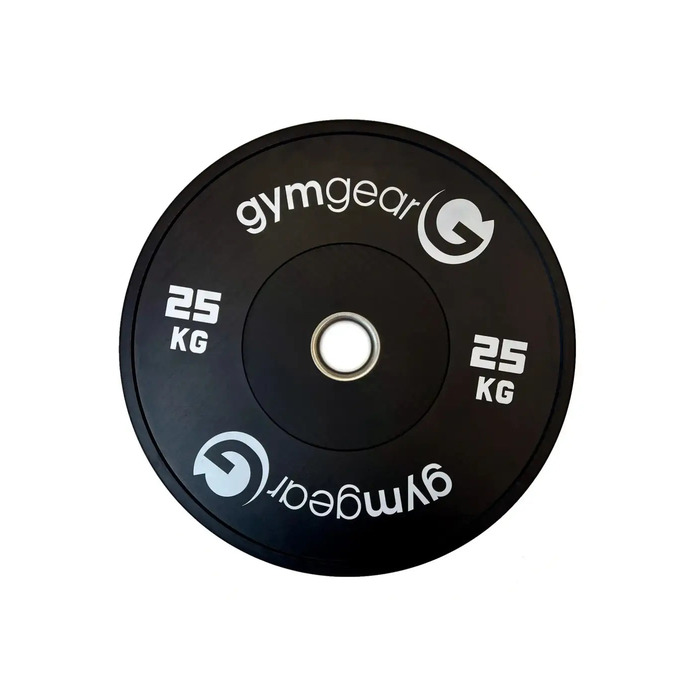 Gym Gear Black Bumper Plates