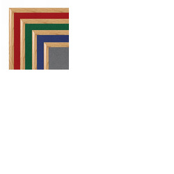 Bi-Office Blue Felt Noticeboard Oak Effect Frame 1200 x 1200mm