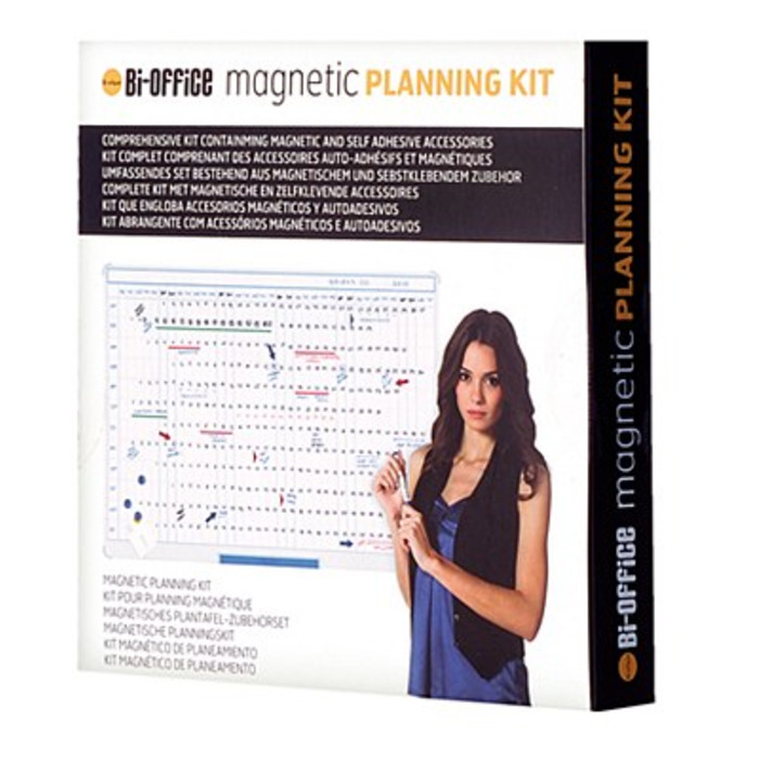 Bi-Office Magnetic Planning Kit