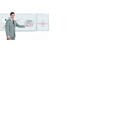 Bi-Office Trio 'PLUS' Folding 'Space Saver' Whiteboards