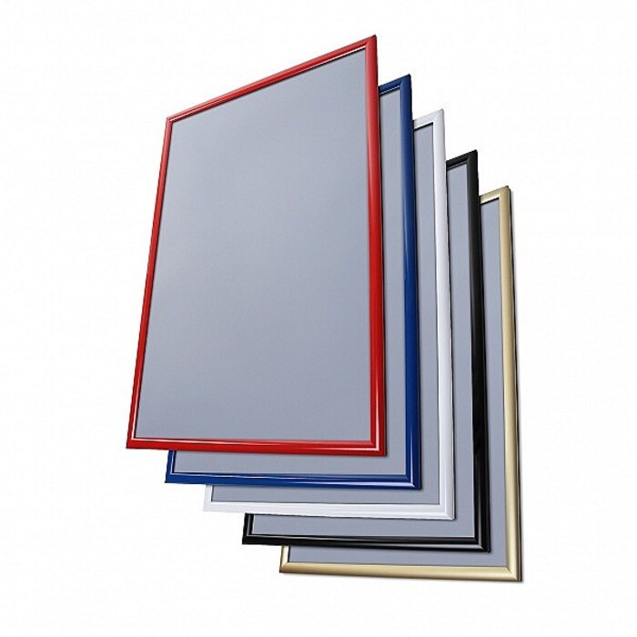 Coloured Snapframe 700 x 1000mm RED