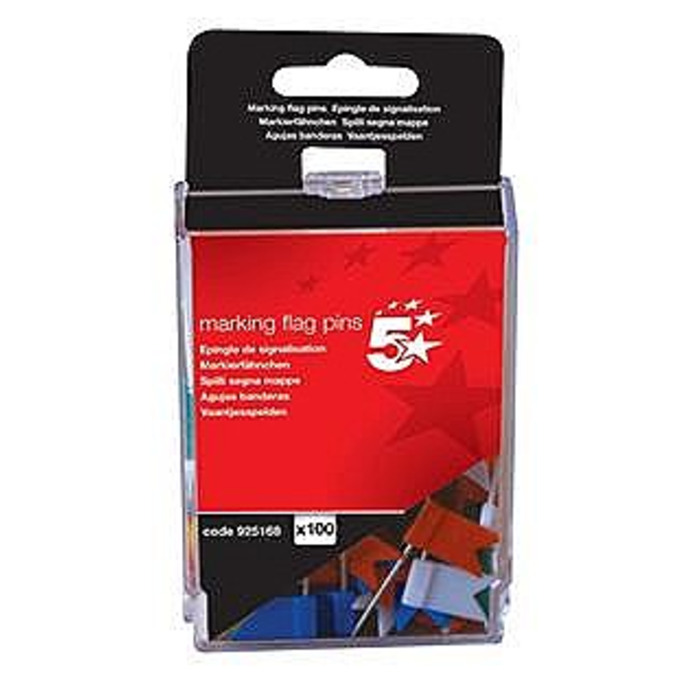 Marking Flags Assorted Pk100