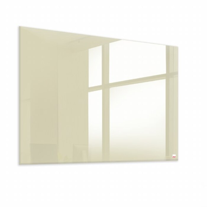 Casca Magnetic Glass Writing Board 1200 x 1200mm Pearl White