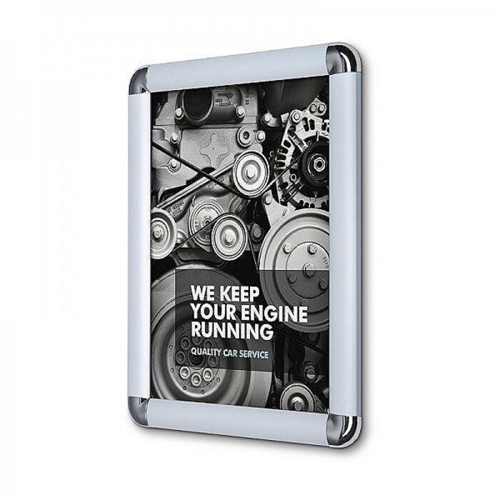 Snap Frame 25mm Profile Round Corner A3