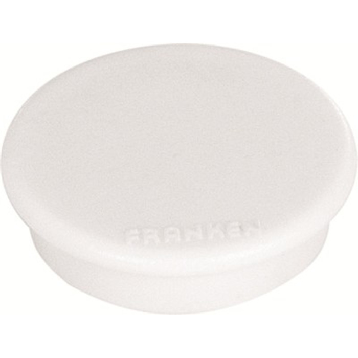 Franken Round Magnet 32mm White Pack of 10