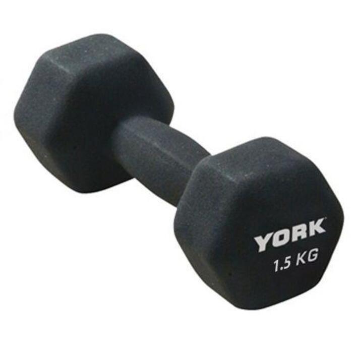 York 1. 5kg Neo Hex Dumbbell