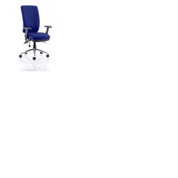 Chiro High Back Task Chair Stevia Blue fabric
