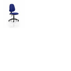Eclipse 1 Lever Task Operator Chair Stevia Blue fabric