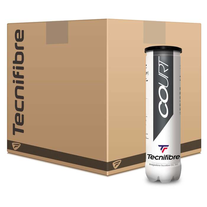 Tecnifibre Court Tennis Balls - 6 Dozen