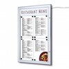 Outdoor Lockable Menu Case