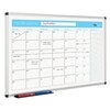 Magnetic Month Planner 600 x 900mm Aluminium Frame