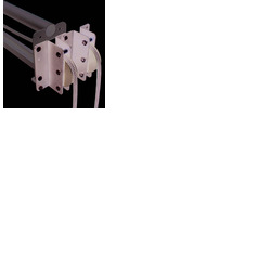 Twin Head Pully For Doughty Sixtrack Curtain Rail