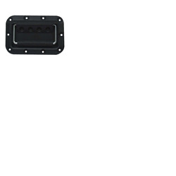 Black Plastic Cabinet Drop Handle