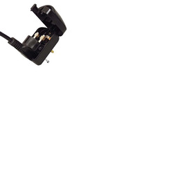 13 Amp Plug to European Schuko Clip On Adaptor