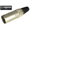 XLR In Line Male Connector 3-Pin Plug For - Microphone Cable Mixer Inputs