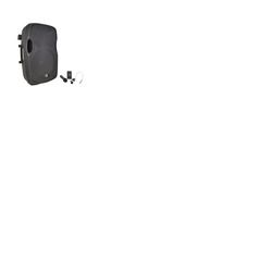 15" Portable PA Speaker Battery Powered with Radio Mic and Bluetooth