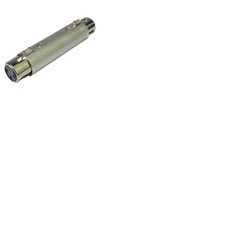 XLR Female to XLR 3 Pin Female In-Line Joiner For Changing Gender