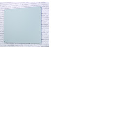 Wall Mounted Glass Board 600 x 450mm White