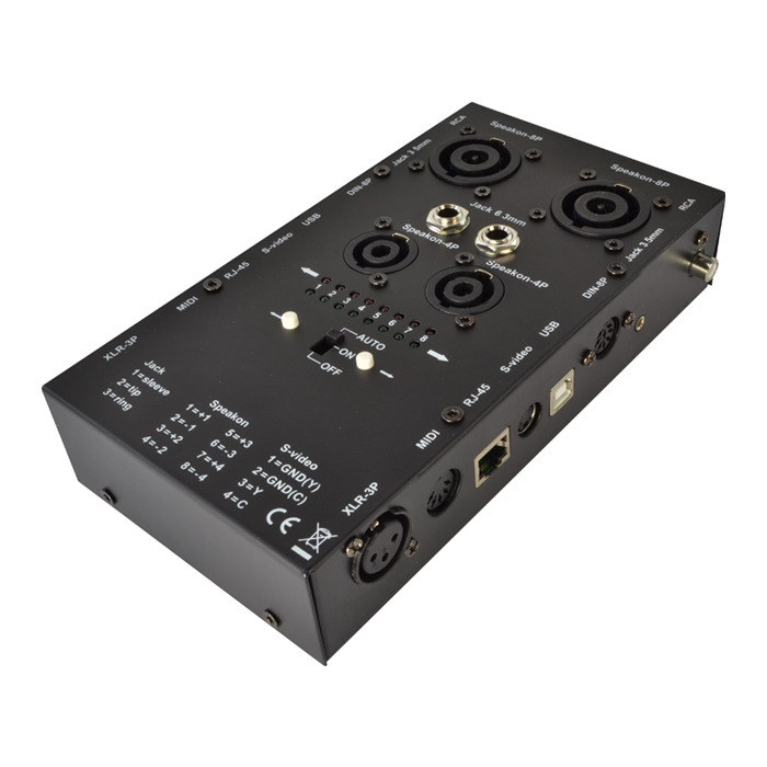 Cable Tester Audio and Digital For XLR, Jack, RCA, Speakon, Cat6 and More