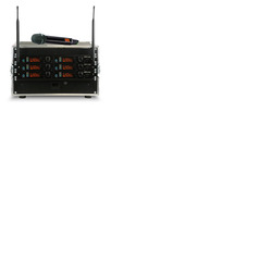 JTS UF-20R Rack n Ready Microphone System 6 Channel Handheld