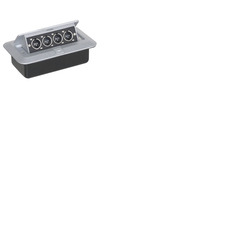 Flip-Up Floor Connector Panel 4 x XLR Male