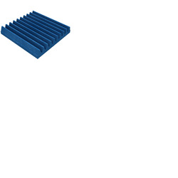 Foam Acoustic Tiles Blue Pack of 16