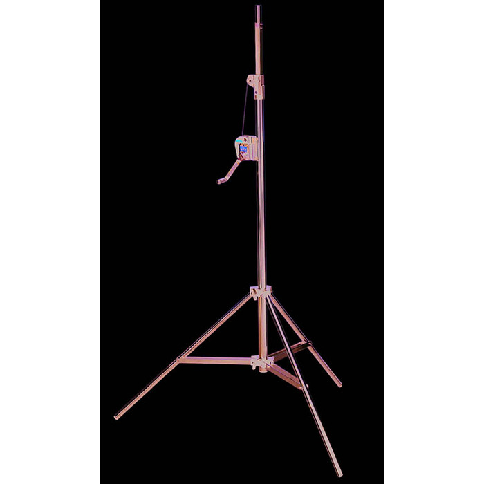 Doughty Nebula 33 Wind Up Lighting Stand 3. 30 Metres -Black