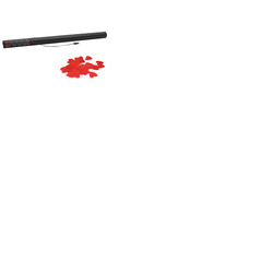 Electric Confetti Cannon 80cm Red Heart